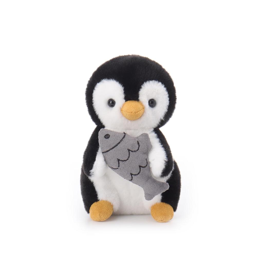 Apricot Lamb Hardworking Penguin Plush Toy for Kids, Soft and Cute Fluffy Hardworking Penguin for Girls and Boys, 13cm