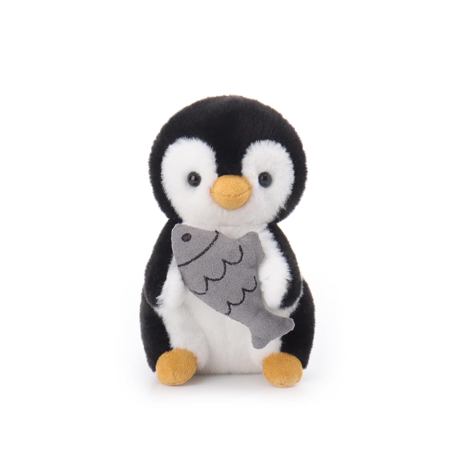 

Apricot Lamb Hardworking Penguin Plush Toy for Soft and Cute Fluffy Hardworking Penguin for Girls and 13cm Kids, Boys, чёрный