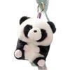 Cute Panda Doll Bag School Bag Pendant Hamster Rabbit Plush Toy Small Doll Doll Cute Ball Ball