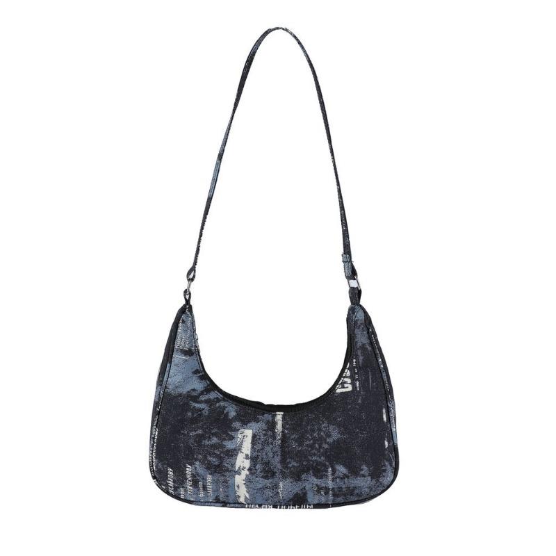 Niche Denim Casual Armpit Bag Women's New Popular Personalized Small Bag Fashion Shoulder Bag Tide