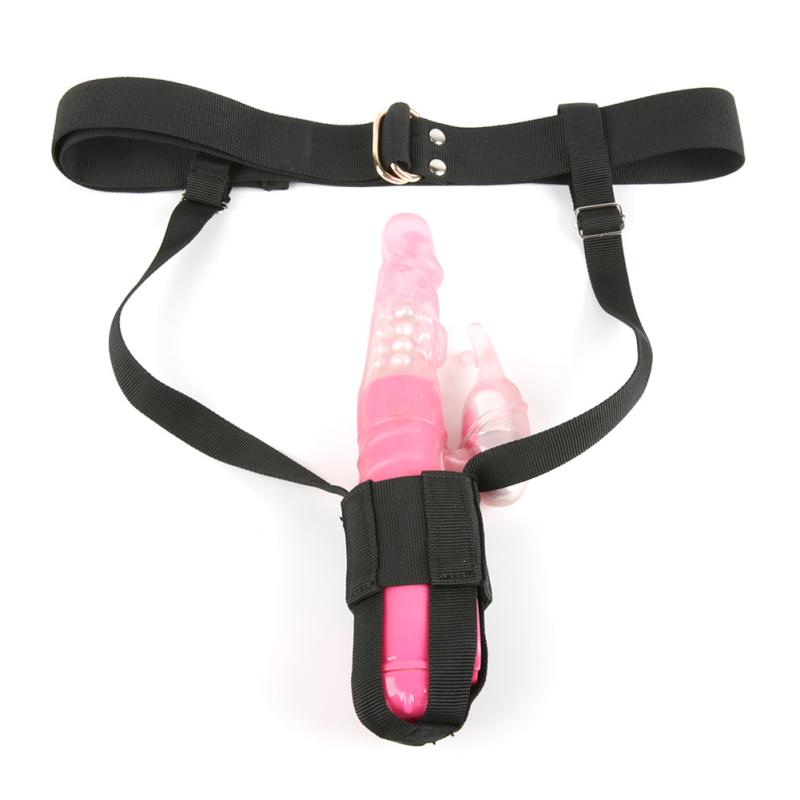 Weiblicher Befestigungsgürtel für Vibrator, befreien Sie Ihre Hände, verstellbarer Riemen am festen Dildogürtel, Flirtspielzeug