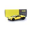 TrueScale Miniatures MINI GT 1/64 Bugatti Chiron Pur Sport Yellow (Left-Hand Drive) Finished Product MGT00428-L