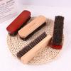 Oversized Horsehair Cleaning Brush Premium Horse Mane Bristle Ideal for Shoe Polish Wax Application Furniture and Shoe Care