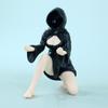 3D Printed Mysterious Black Robe Queen Desktop Pen Holder Multifunctional Organizer Unique Gift for Office Desk Decor