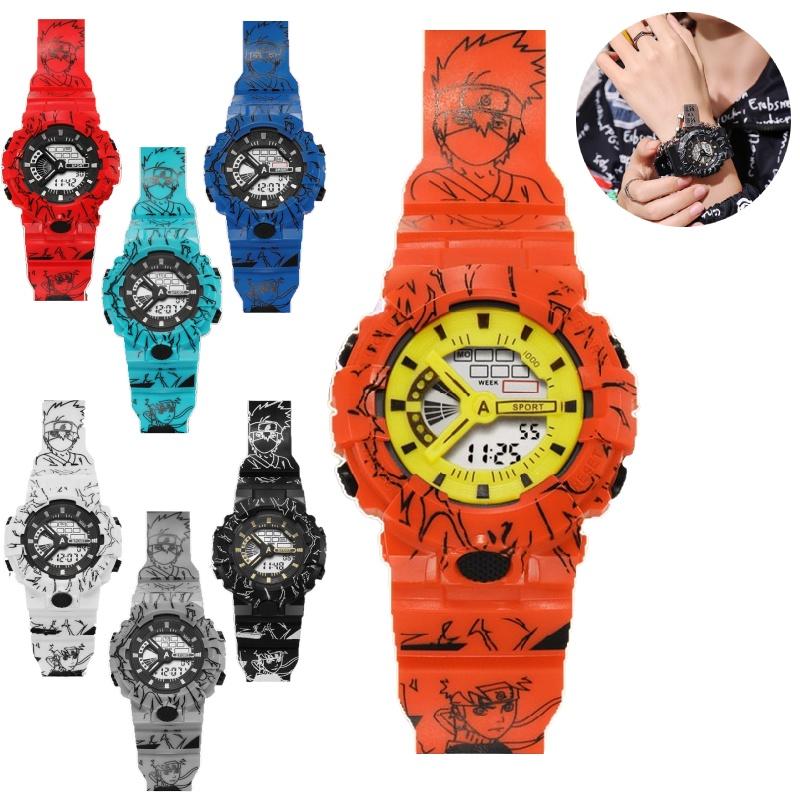 Sveglia Orologio Luce Notturna Spirale Naruto Per Bambini, Studenti E Appassionati Di Sport
