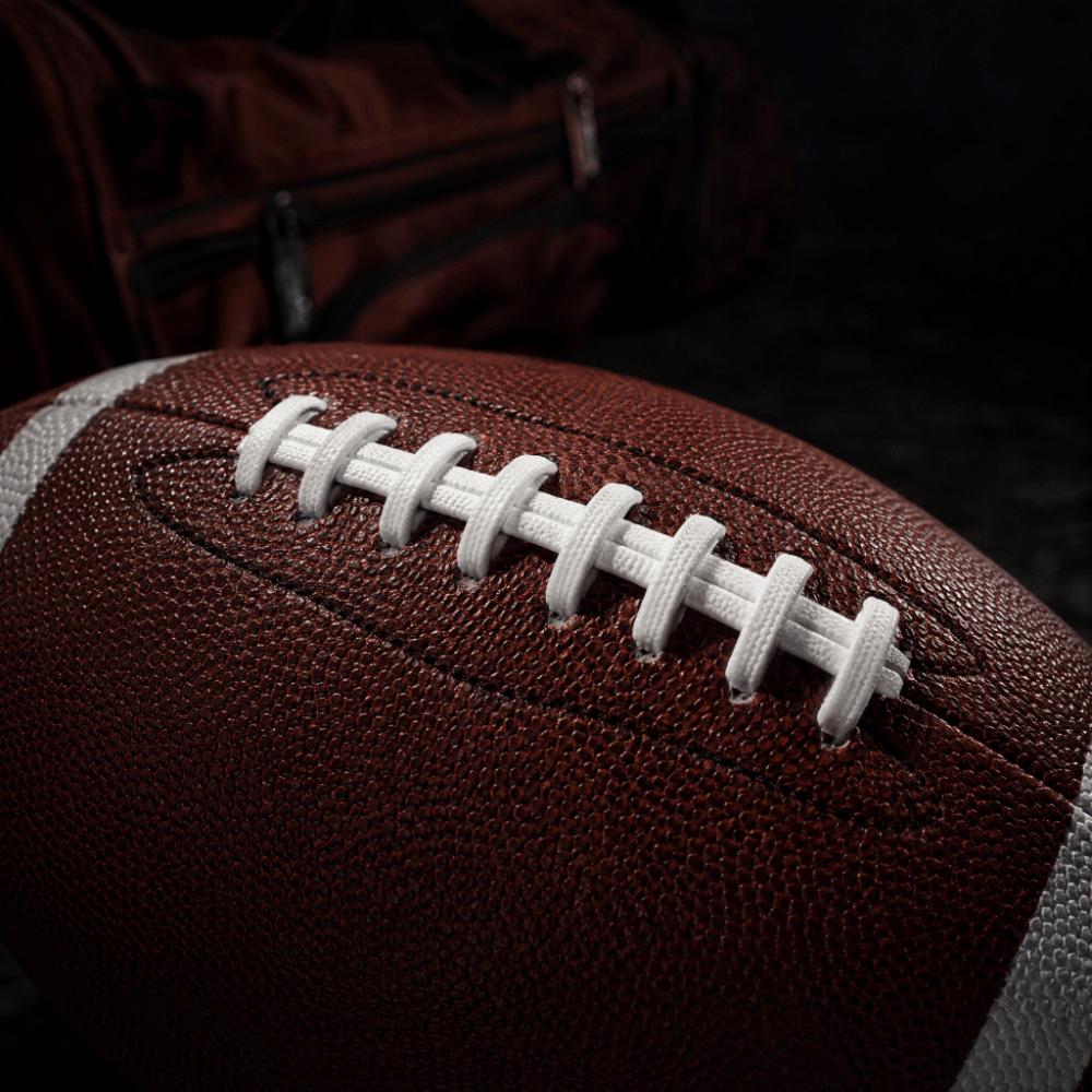 PU Leather American Football Brown Sports Ball Durable Rugby Ball School Practice