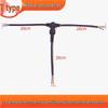 T-Type Waterproof Aviation Plug Connector: 2, 3, or 4-Core Quick Connect Extension, Male & Female, Customizable