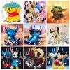 Clock AB Diamond Painting Kit 5D DIY Diamond Embroidery Handmade Art Children's Gift Crafts Home Decoration