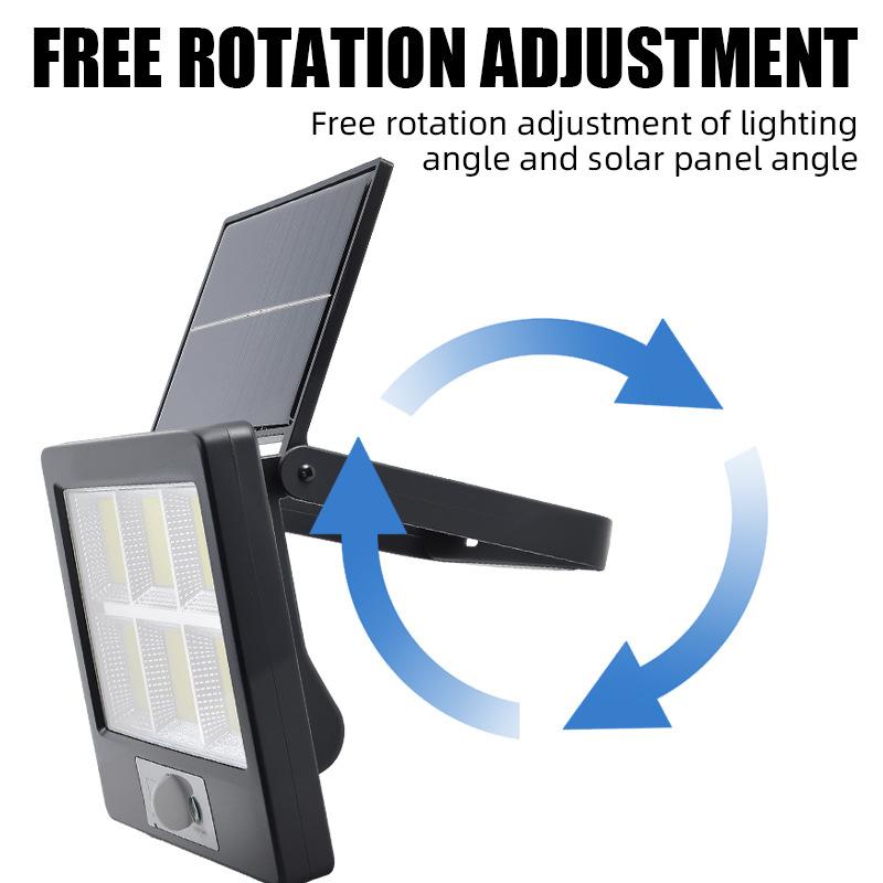 LED Solar Split Wall Lamp Outdoor Waterproof Motion Sensor 3 Mode Solar Light For Garden Security Wall Light