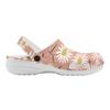 Printed EVA Yard Clogs Women Men Ventilated Slip On Lightweight Garden Yard Home Bathroom Casual Walking Home Slippers Soft Fit