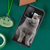 British Shorthair Cat Case For POCO F5 X5 X3 Pro X4 F4 GT F3 M5s C40 Cover For Xiaomi 13 12 Lite 11T 12T Pro 12X