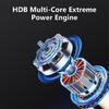 ARGB 6 Heat Pipe CPU Coolers Intelligent Temperature Display Radiators Air Coolers Quiet ARGB Cooling Fan for LGA 1851