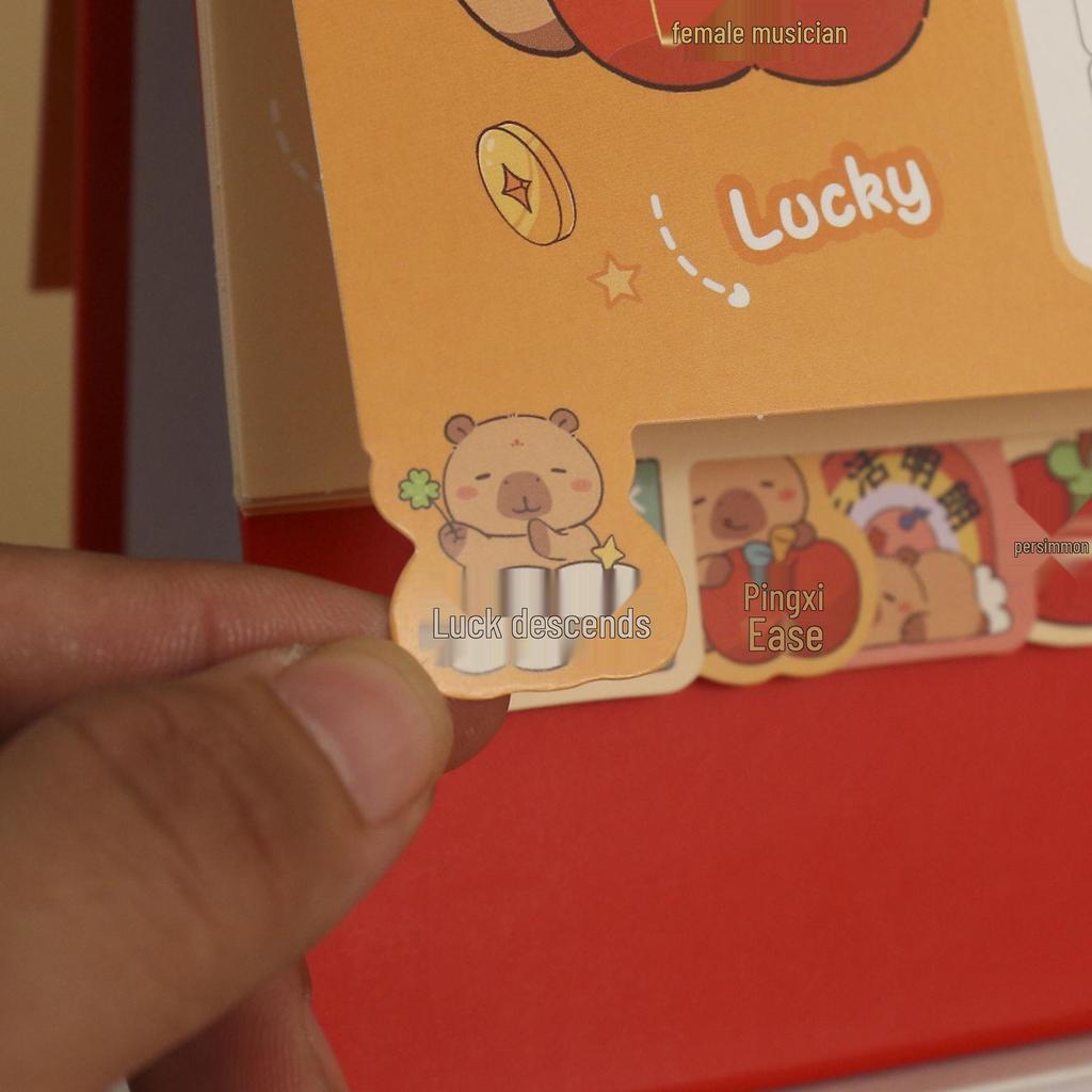 2026 Hochwertiger Desktop-Kalender Planer Schmuckstück