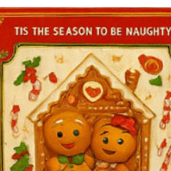 Gingerbread Couple Christmas Advent Calendar 2025 24 Day Countdown Box Acrylic Ornaments Hanging Tree