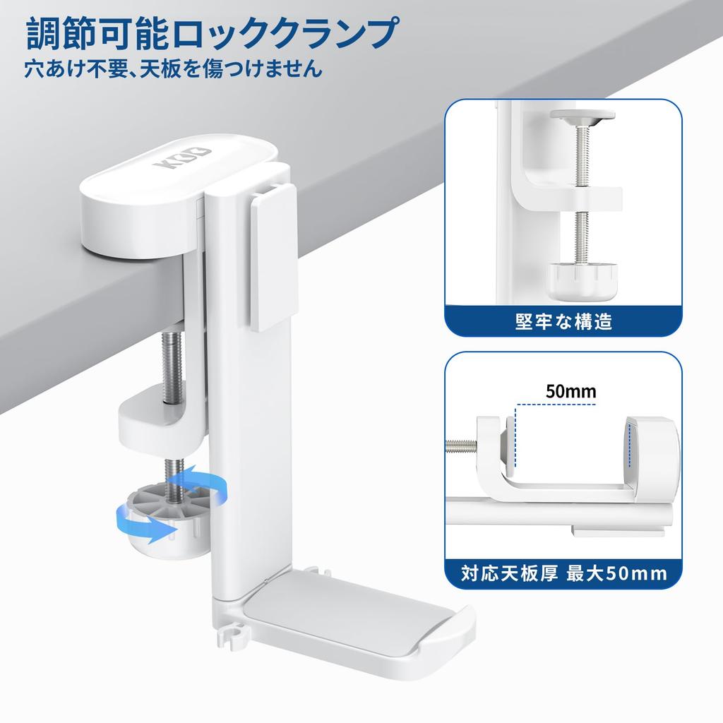 KDD Desk Organizer Swivel Headphone Stand with Drink Holder Desk Headphone Detachable Controller Stand Pen Holder and Cup Holder Easy Stable Headphone