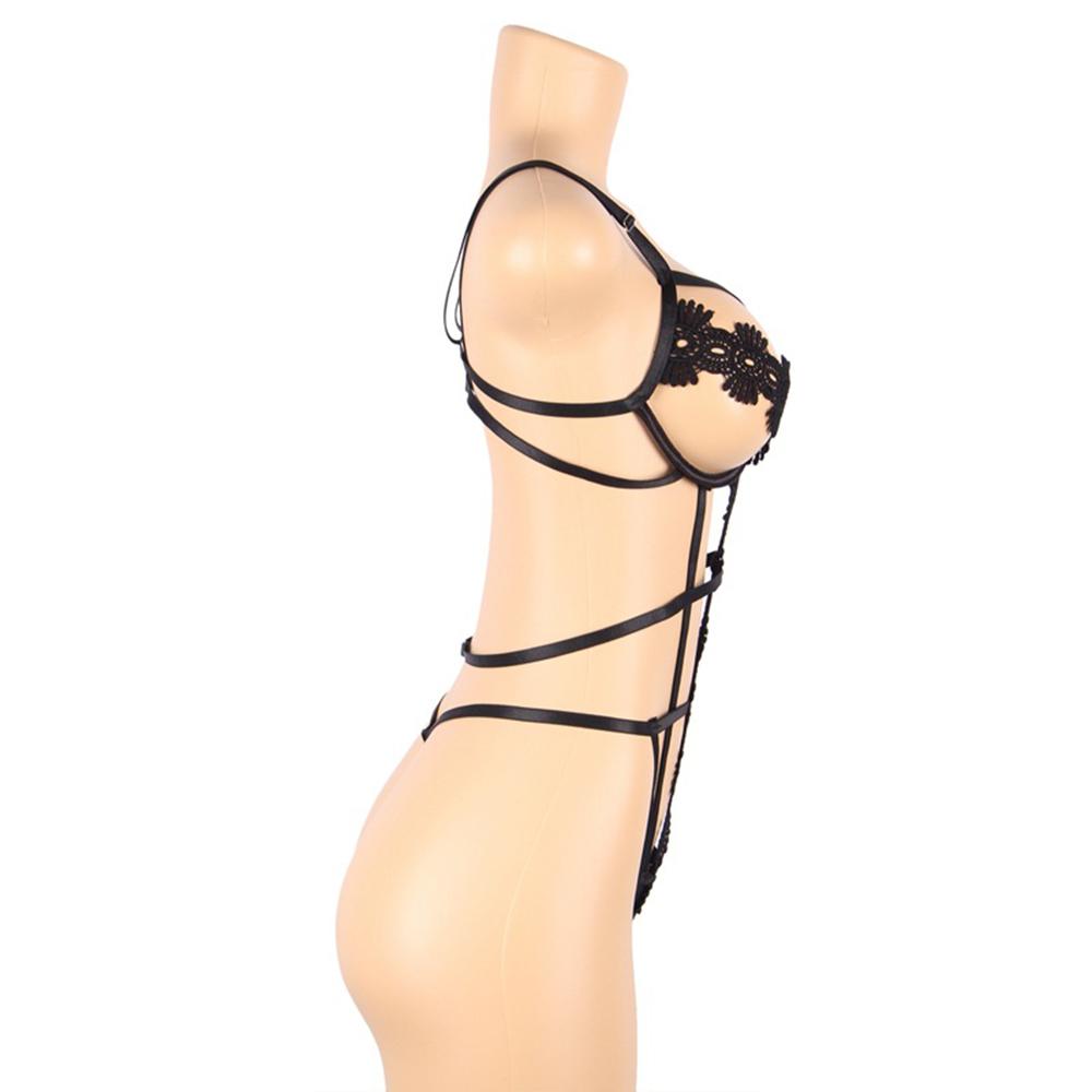 Womens Sexy Lingeries Bodysuit Erotic Nightdress Nurse Maid Outfits SM Sleepwear