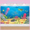 Life Marine Themed Background Banner For Birthday Party And Event Decoration