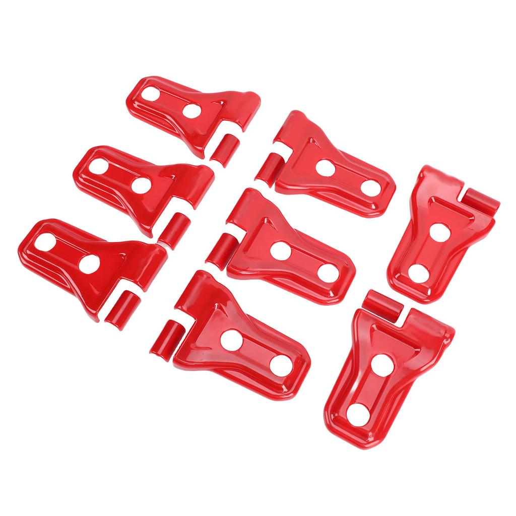 Door Hinge Cover Trim Stylish Auto Side Door Hinge  Ive Decorative Cover Trim Replacement for   JL JLU Unlimited Sport