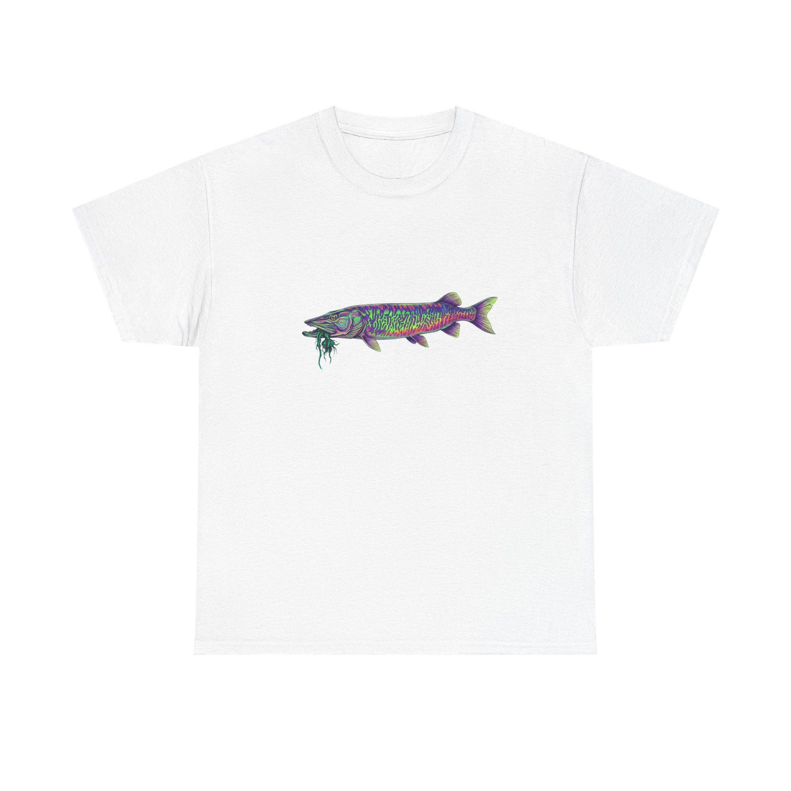 Psychedelic Musky Unisex Heavy Cotton Tee 2XL