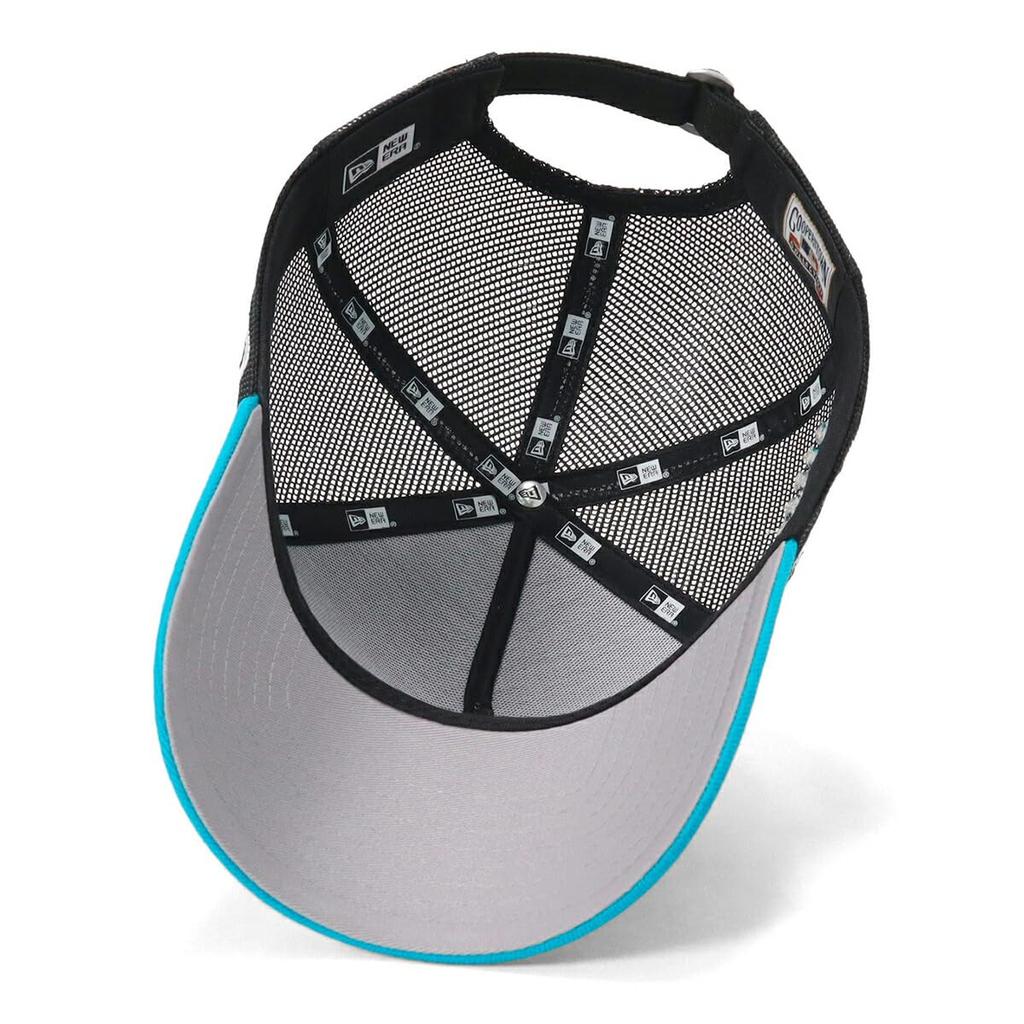 New Era 9FORTY MLB Mesh ONSPOTZ Free Black with Blue Side Chicago Cubs A-Frame Cap, Exclusive, Black/Blue, Shipping, 9FORTY? A-Frame Trucker, Patch,