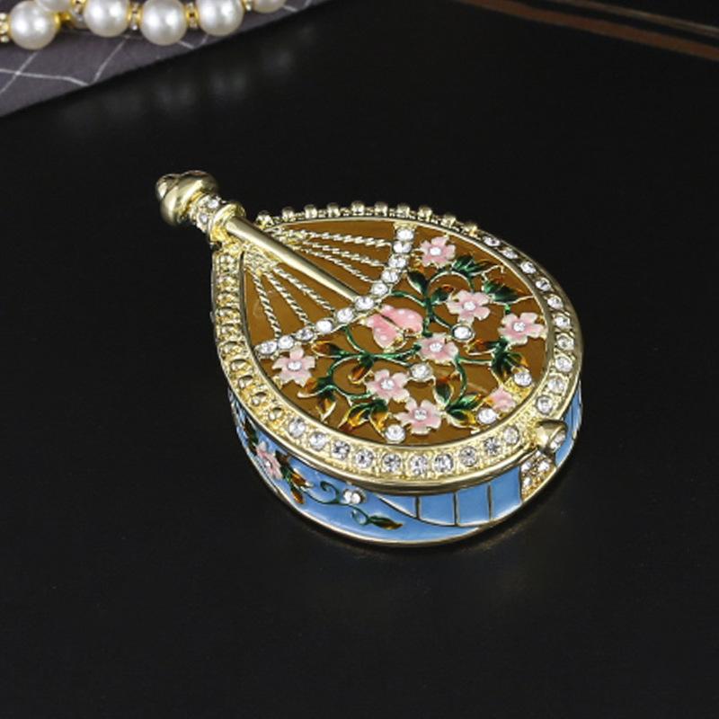 Jewelry Box Enamel Color Home Ornament Girl's Heart Gift Necklace Box Crown Jewelry Gift Box