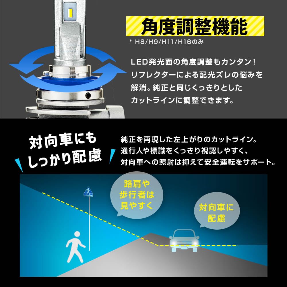 Sphere Light Fog LED Made in Universal Halogen Noise Rising Dual SPHERELIGHT SRACHB4D RIZING Lamps, Bulbs, HB4, 6000K/2800K, Two-Color Switch, 12V,