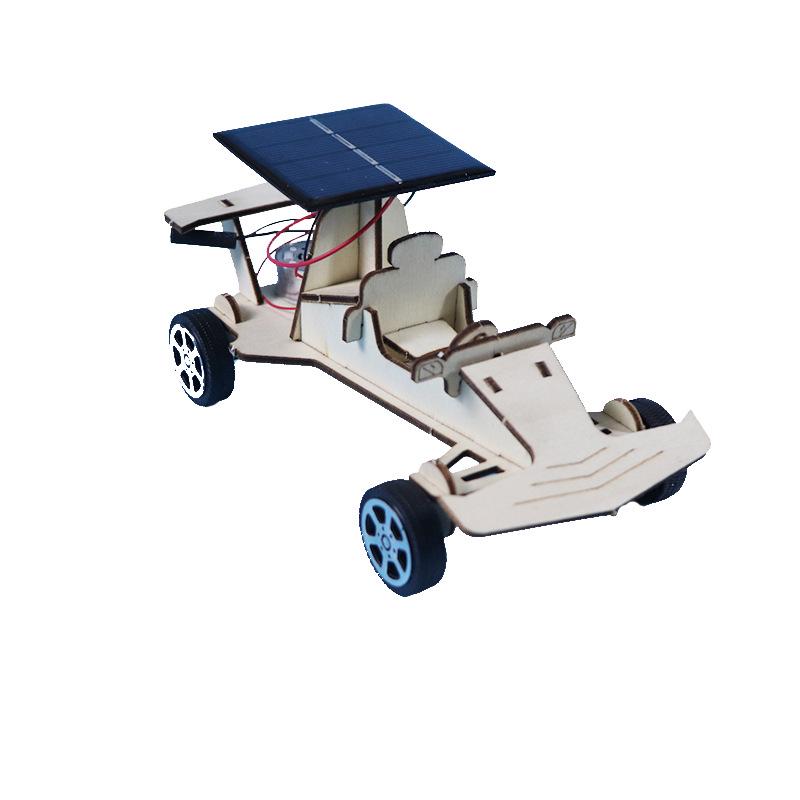 DIY Solar-Powered Toy Car - STEM Science Experiment Kit for Primary Students 18*9*9 cm