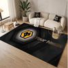 Personalized Crystal Velvet Carpet Wolverhampton Wanderers Pattern Non Slip Floor Rug