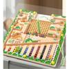 Magnetic Sorting Games Montessori Puzzle Toys Maze Board Learning Color Counting Number Classification Wooden Educational Toys