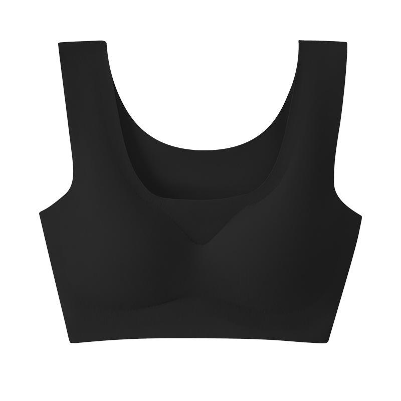 Nahtloser kabelloser Push-Up-BH für Damen: Dünn, Kleine Bruststütze, Sport- und Schlaf-Westenstil, Sommerkleidung