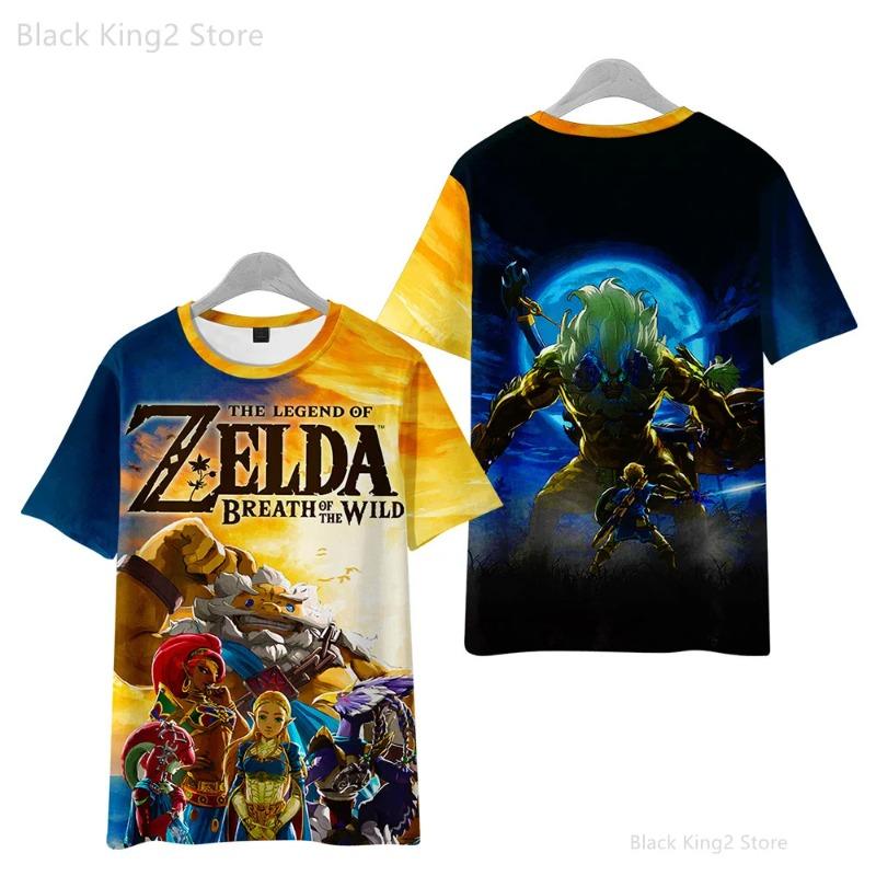 Fashion Anime Characters Graphic T Shirts For Men Summer Trendy Streetwear 3D Printed T-shirts Casual Oversized Crew Neck Tees