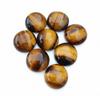 Natural Tiger Eye Round Gemstones - Polished Flat Back Cabochon - Custom Lot