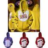 Prémiová mikina s kapucí Five Nights At Freddy's Fnaf Cosplay kostým s živým vzorem