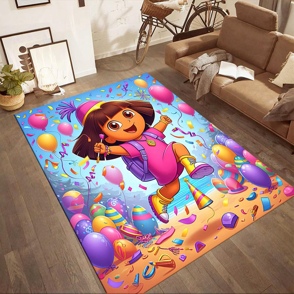 Dora Explorer Floor Mat Design for Kitchen Playrooms Entryway Decorate room Anti-slip Rug Office home decor