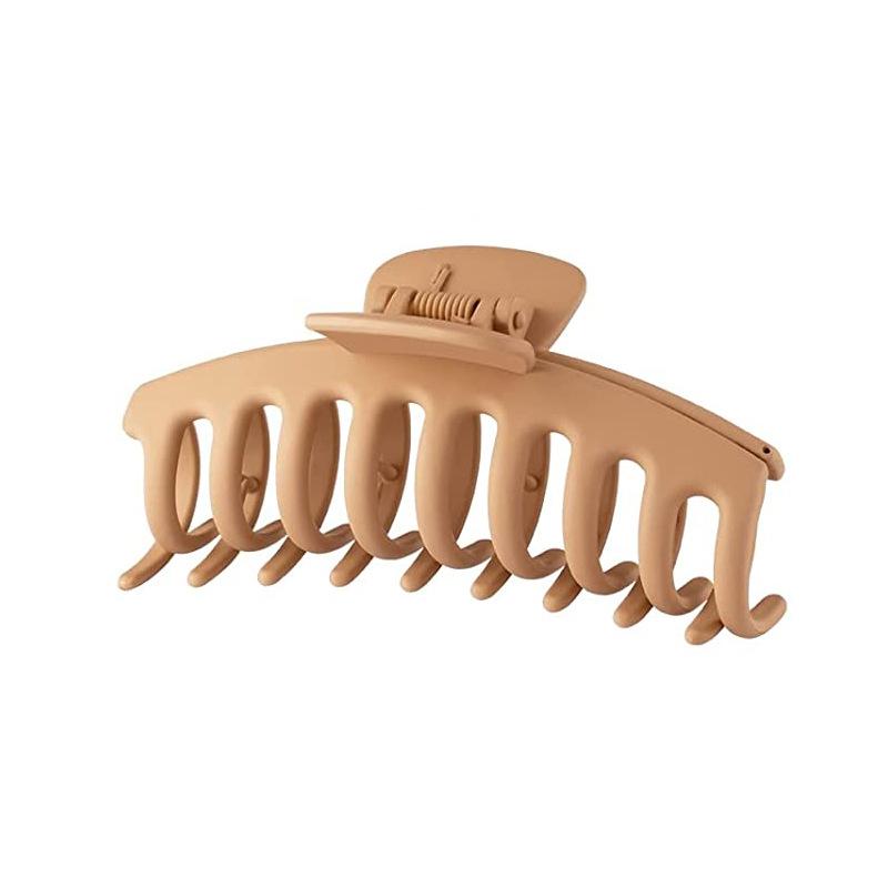 11CM Dragon Bone Hair Claw Clip Matte PS Plastic Hair Claw for Women Girls Non Slip Hair Accessories