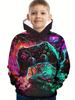 Children Hoodies Long Sleeve Kids Clothes Boys Stylish Autumn Tops 3D Gamepad Print Casual Outdoor Clothes Children's Clothing