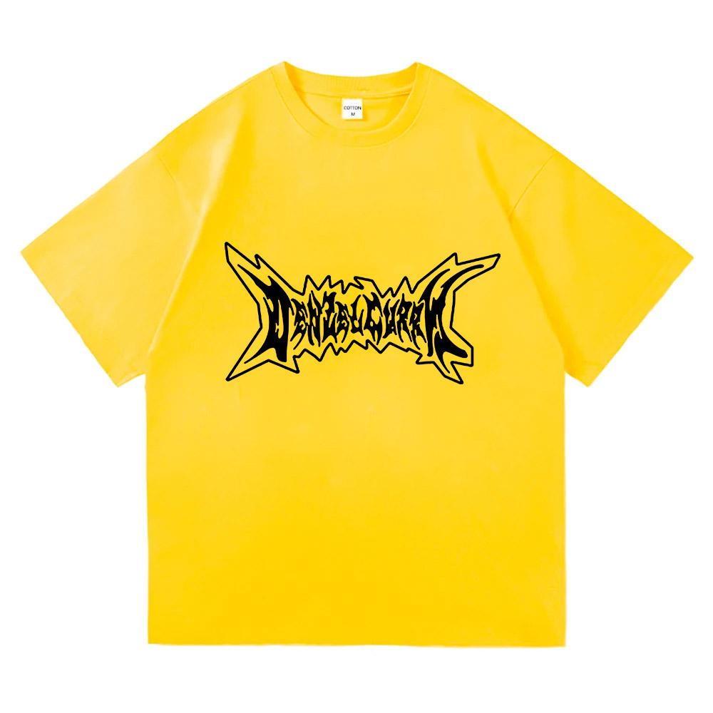 Denzel Curry Logo T-Shirts Mode Druck 100% Baumwolle Oberteile Locker Mode Damen T-Shirt Unisex Kleidung Qualitäts Oberteile Streetwear