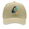 Abstract Neon Headphones Splash Artw Sandwich Baseball Cap Sun Cap Outdoor Workouts Hat