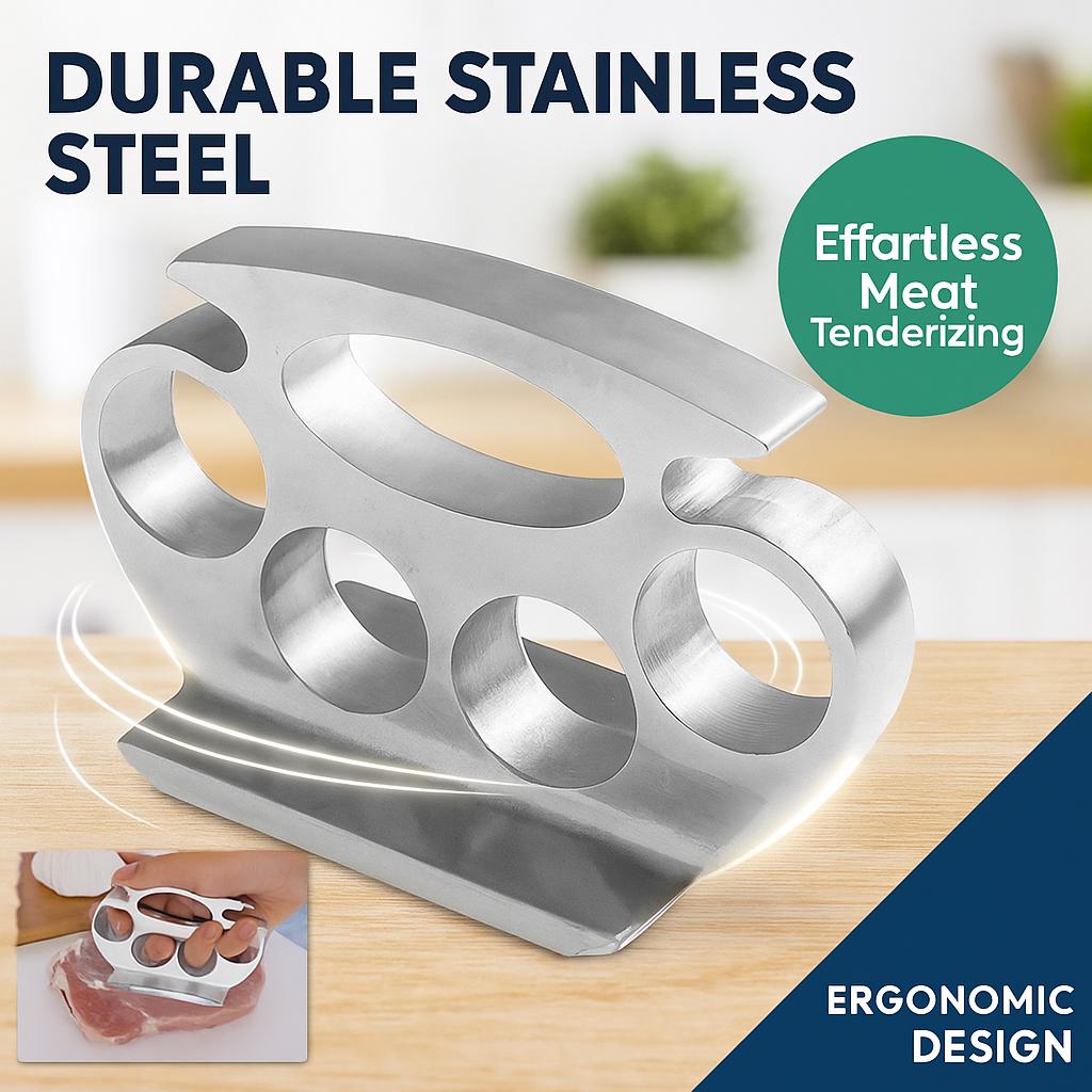 ხორცის დამატენიანებელი, უჟანგავი ფოლადის მტვრევები ძლიერი გამძლე ხორცის ჩაქუჩისთვის, ხორცის მატენიანებელი ჩაქუჩი მოსახერხებელი სამზარეულოს ხელსაწყოებისთვის