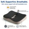 Non Slip Memory Foam Prostate Cushion for Tailbone Sciatica Back Pain Relief Comfort Chair Car Seat Cushion with Cover