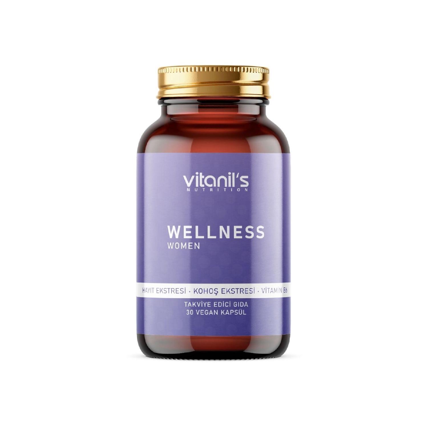 

Women Wellness 30 Capsules - Hayt Extract, Kocose Extract, Vitamin B6