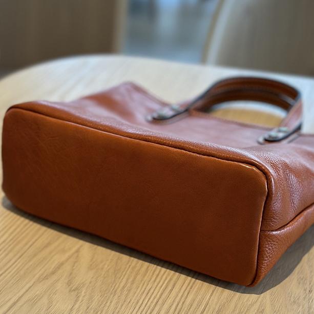 Johnature Leisure Large Capacity Handbag Retro Simple Genuine Leather Shoulder Bags Commuting Versatile Women's Bag