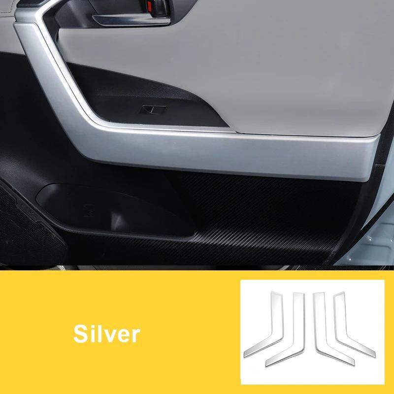For Toyota RAV4 XA50 -   2024 Interior Car Door Armrest under Frame Strips Decoration Cover Trim ABS Accessories