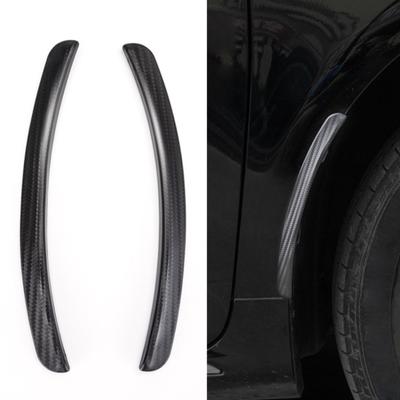 2Pcs Universal Car Anti Collision Fender Flares Guard Strip Wheel Brow Mudguard