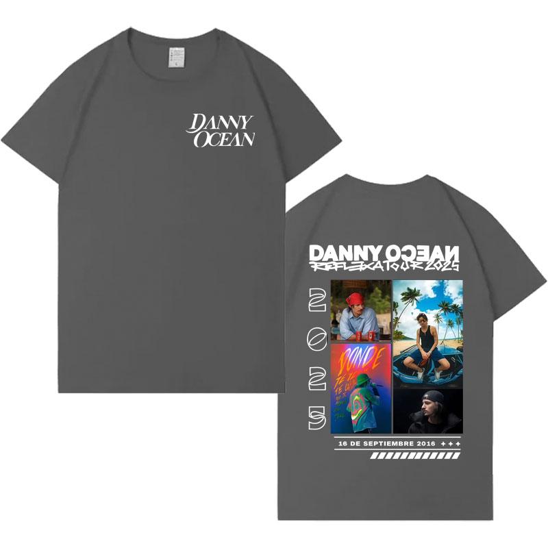 Rapper Danny Ocean Album Merch Tshirt Mens Fashion High Quality Casual Clothes Oversized Aesthetic Cozy Short Sleeve Teenagers