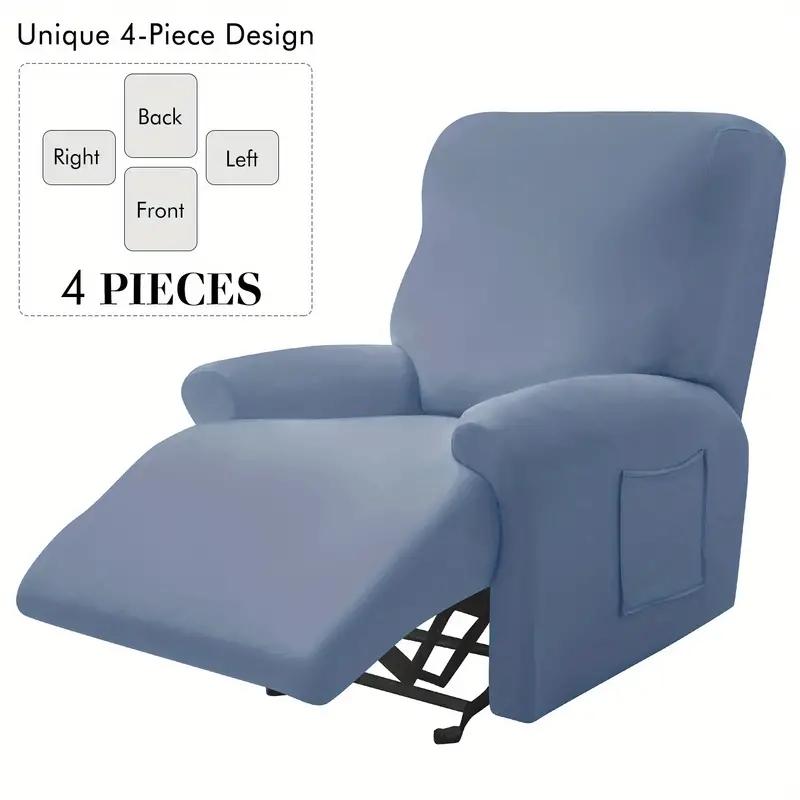 Recliner Sofa Cover Stretch Spandex Recliner Chiar Cover Elastic Non-Slip Armchair Slipcover Furniture Protect For Living Room