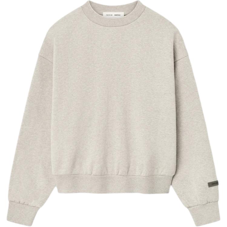 Fear of God Essentials Классический Флис Свитшот Хезер Стоун Мужской Верх Коричневый 192SP252042F XS 11739₽