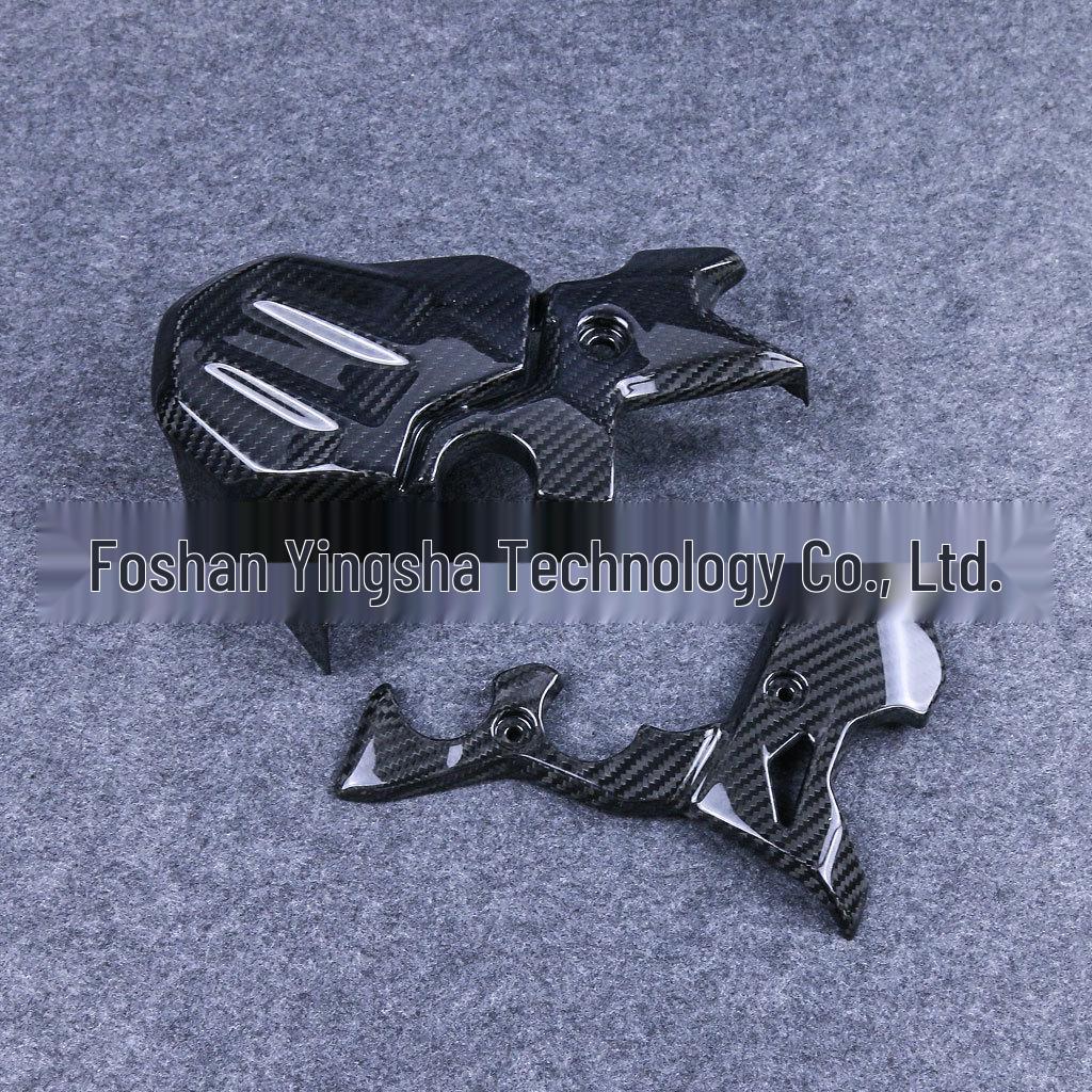 Capa de Motor em Fibra de Carbono Kawasaki Ninja 400 (2018+)