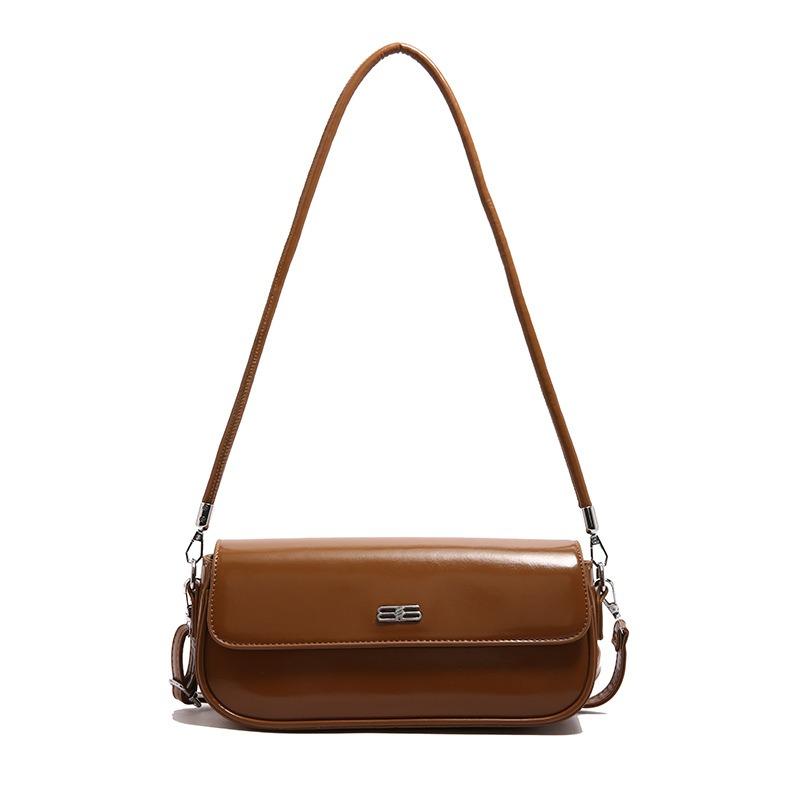 Versatile Bag Women's New Summer Simple Casual Shoulder Bag High-end Baguette Armpit Bag