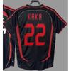 Retro jersey football jersey classic nostalgic replica Thai jersey Kaka game training jersey short-sleeved sportswear